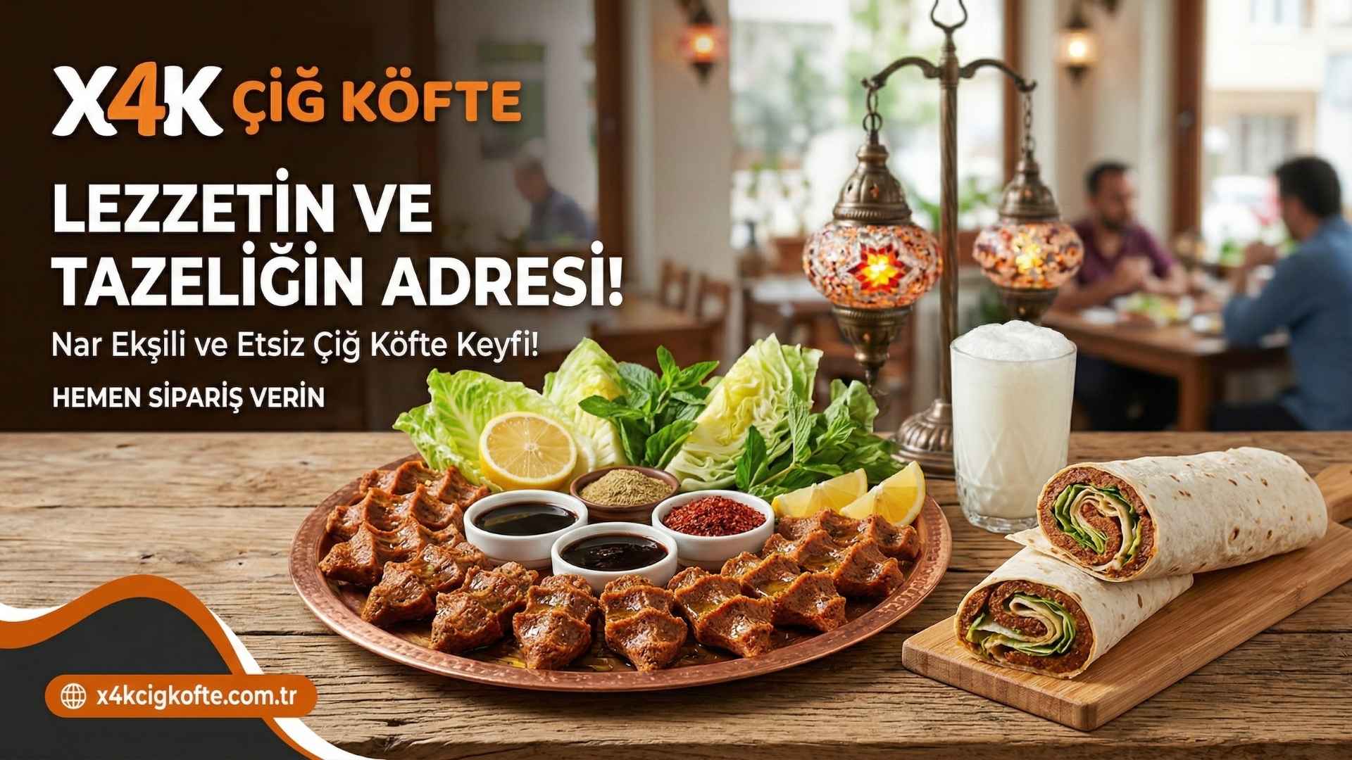 Sarıgazi X4K Çiğköfte En Lezzetli Çiğköfte Fabrikası